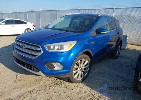 2017 Ford Escape Titanium from USA, damaged, VIN 1FMCU0JD2HUA91999